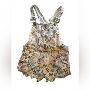 Floral Kids Overalls